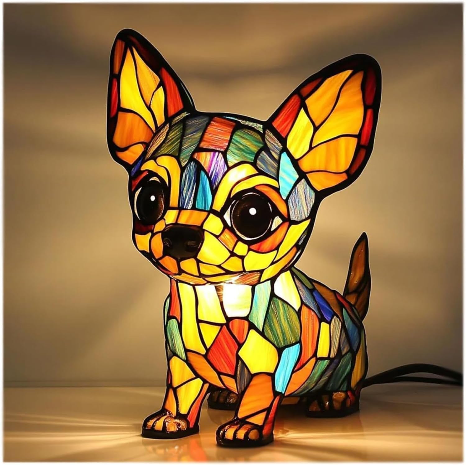 Chacha | Lampe Décorative en Verre Coloré pour Une Ambiance Magique